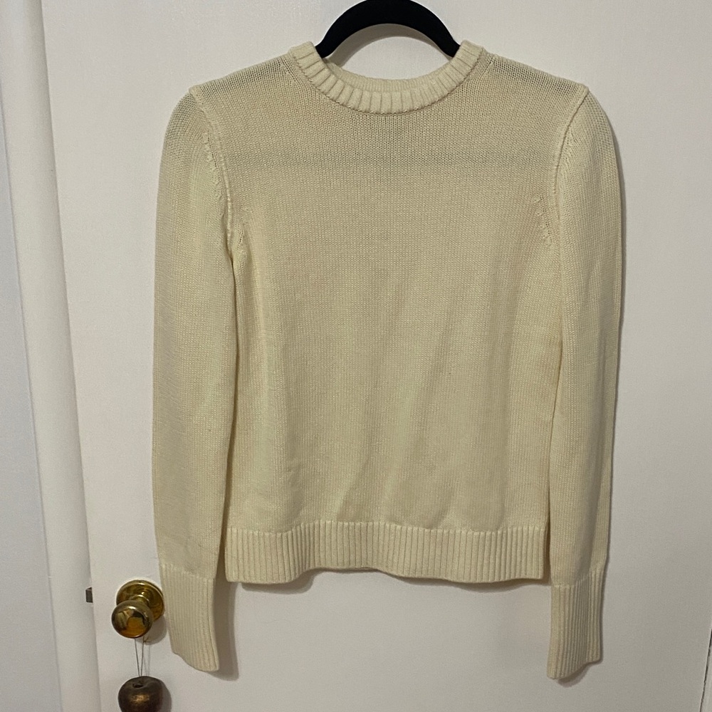 Banana Republic Cream Turtleneck Sweater